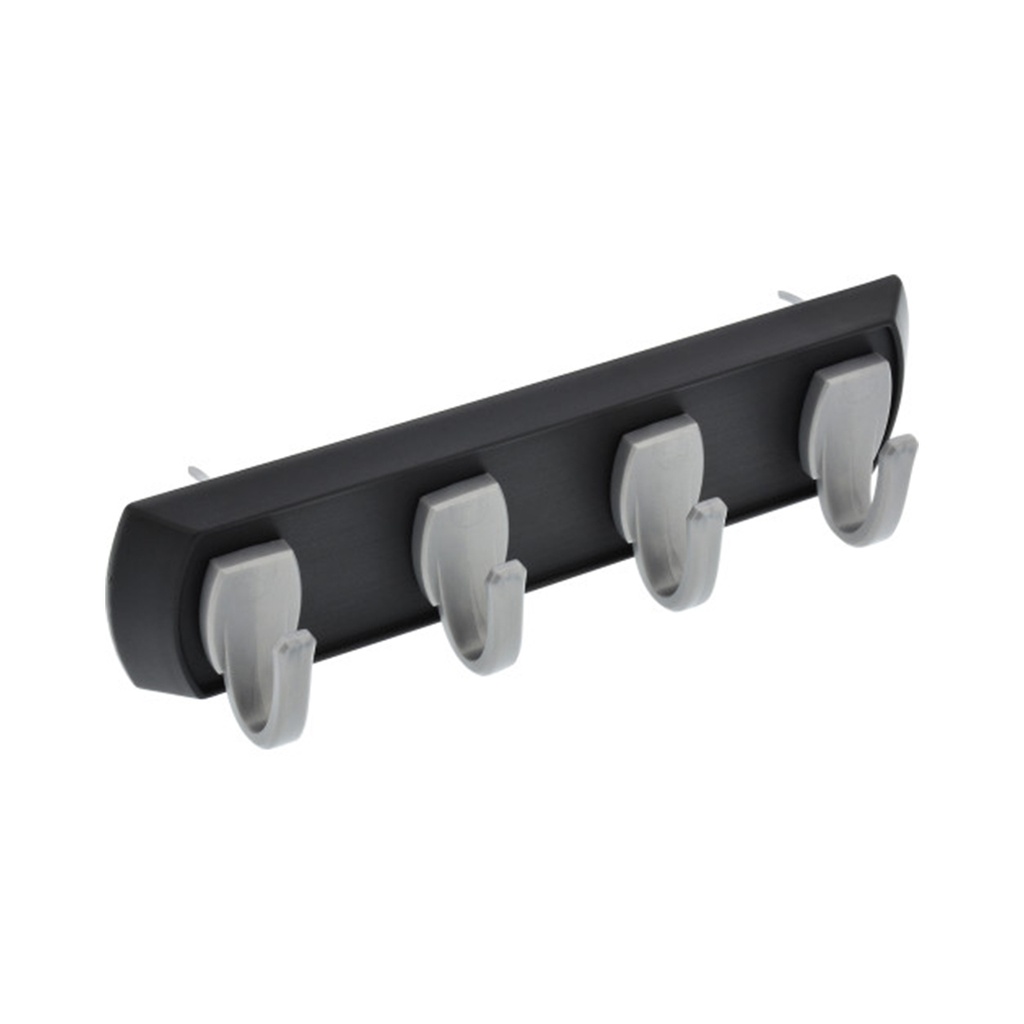 229989 5 Lbs Key Rail  Black & Silver