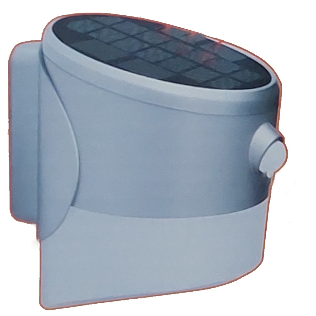 [SWL2W] CROWN SOLAR WALL ROUND LIGHT