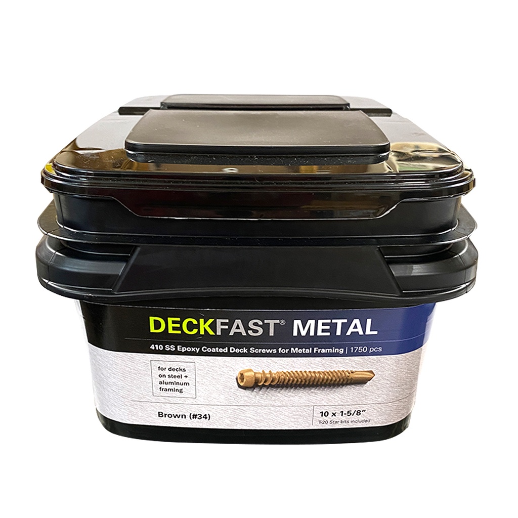 D/FASTMETAL 10X1-5/8 BROWN 1,750