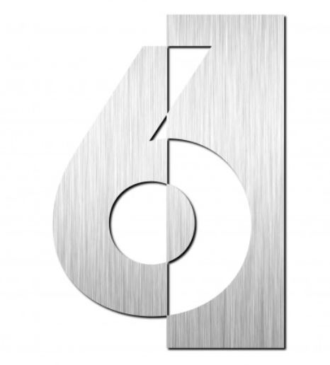 ESTAMP SIGN NUMBER 6 #1006031