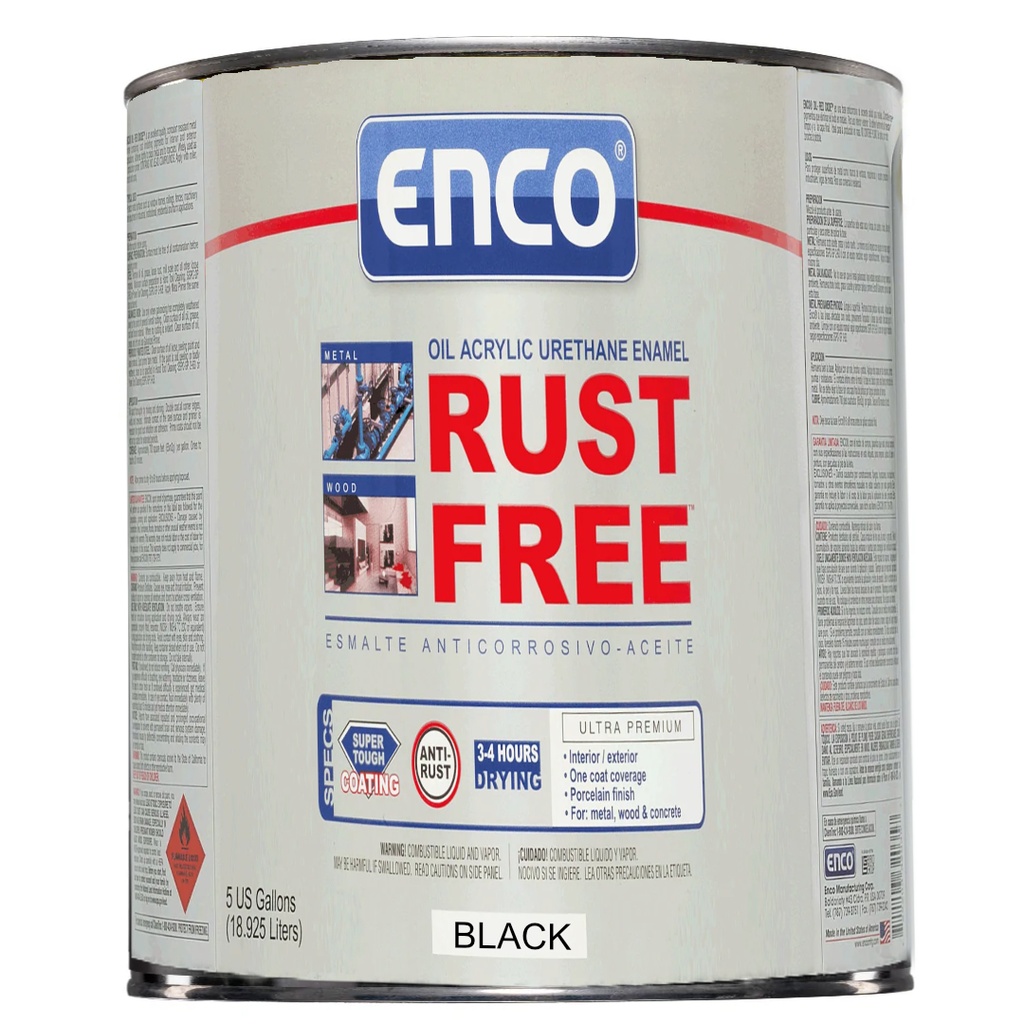 ENCO RUST FREE BLACK QT