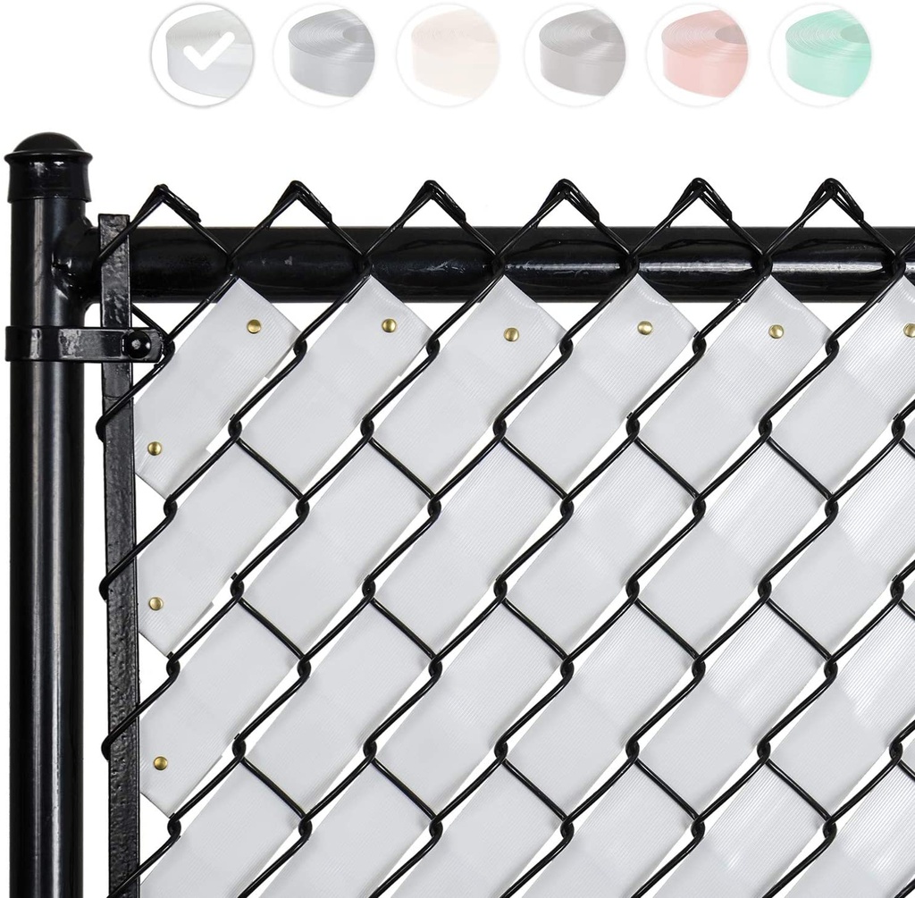 FENCE WEAVE 100' C-WHITE
