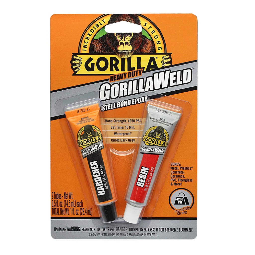 Gorilla Glue Weld High Strength Epoxy 0.5 Oz (4330101)