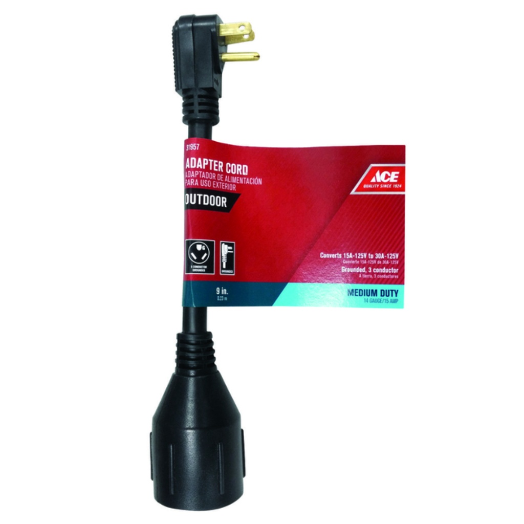 RV CONV ADPTR PWR CRD 9"