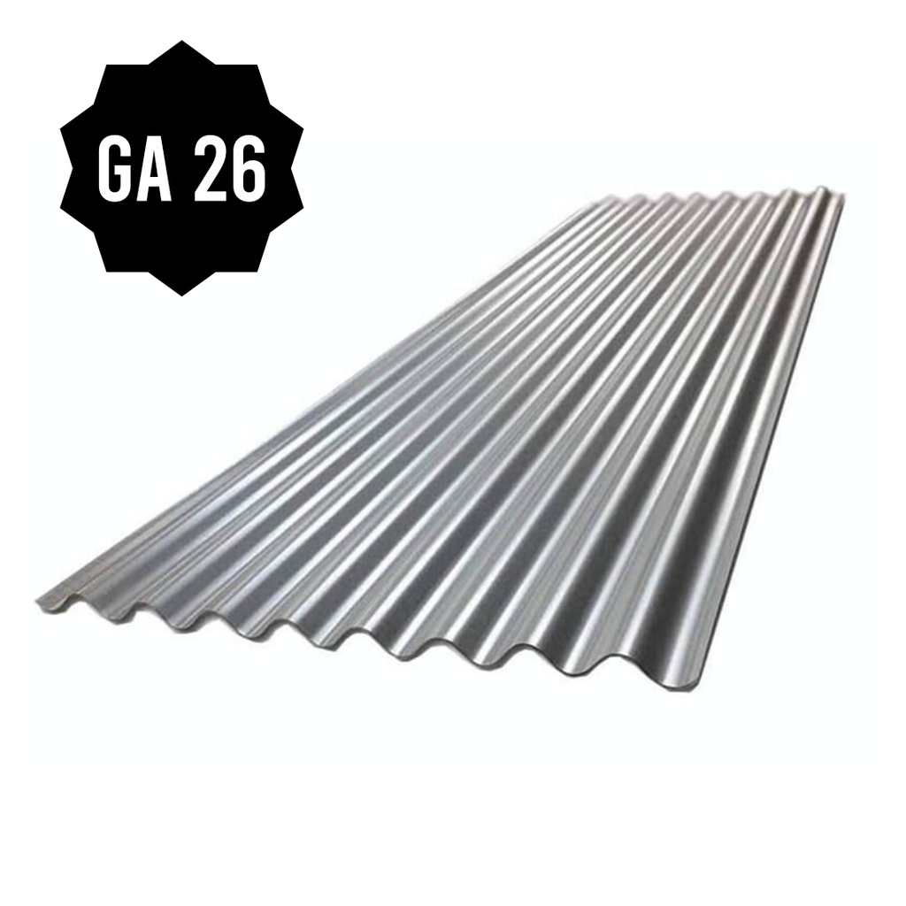 ZINC GALVANIZADO GA.26  42x16'