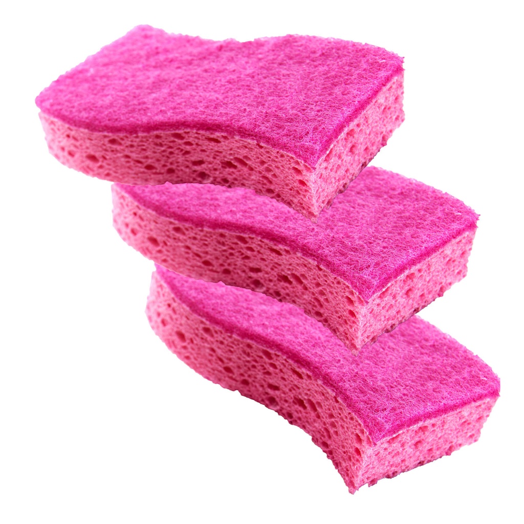 SPONGE SCRUB DELICATE3PK