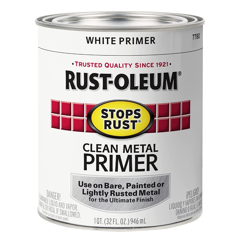 R/O FLAT WHT  METAL ENAM. 1/2 PT