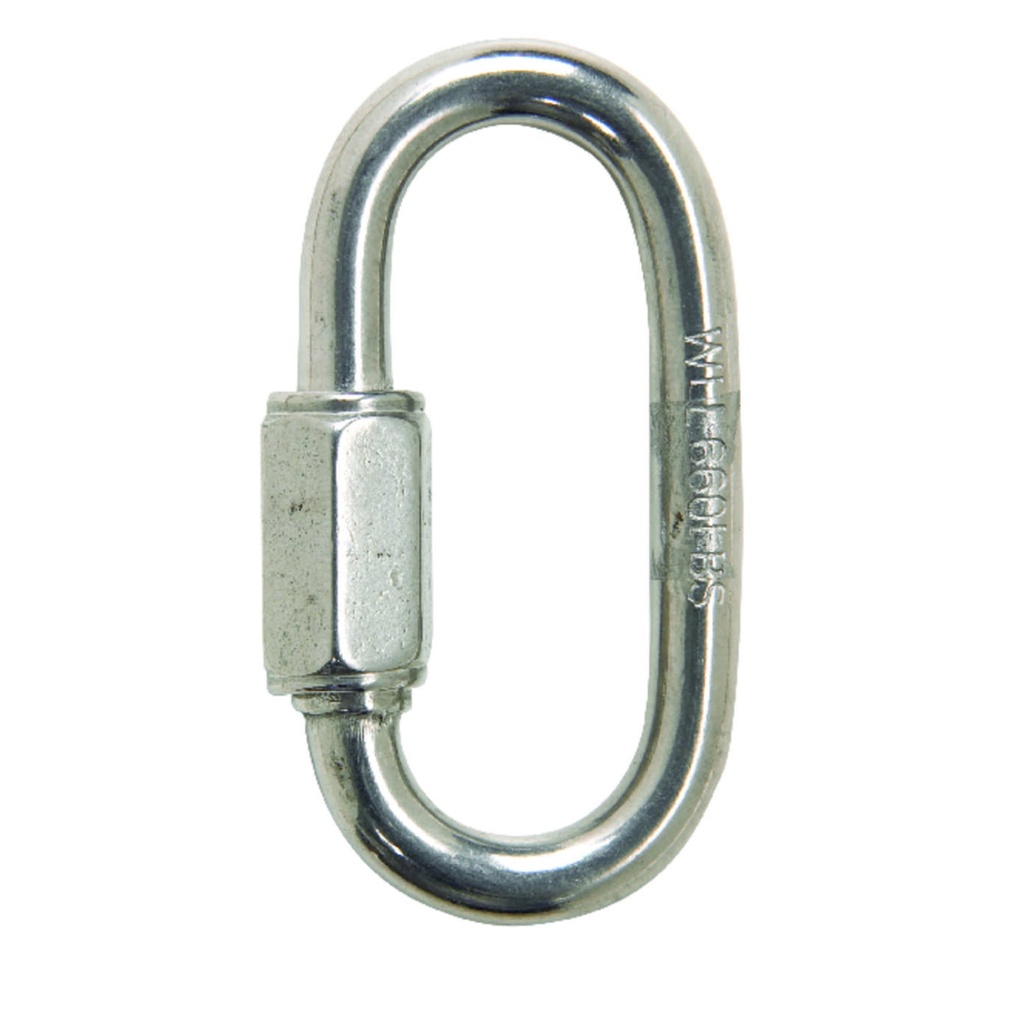 3/16 in Quick Link, Stainless Steel, No. 7350S