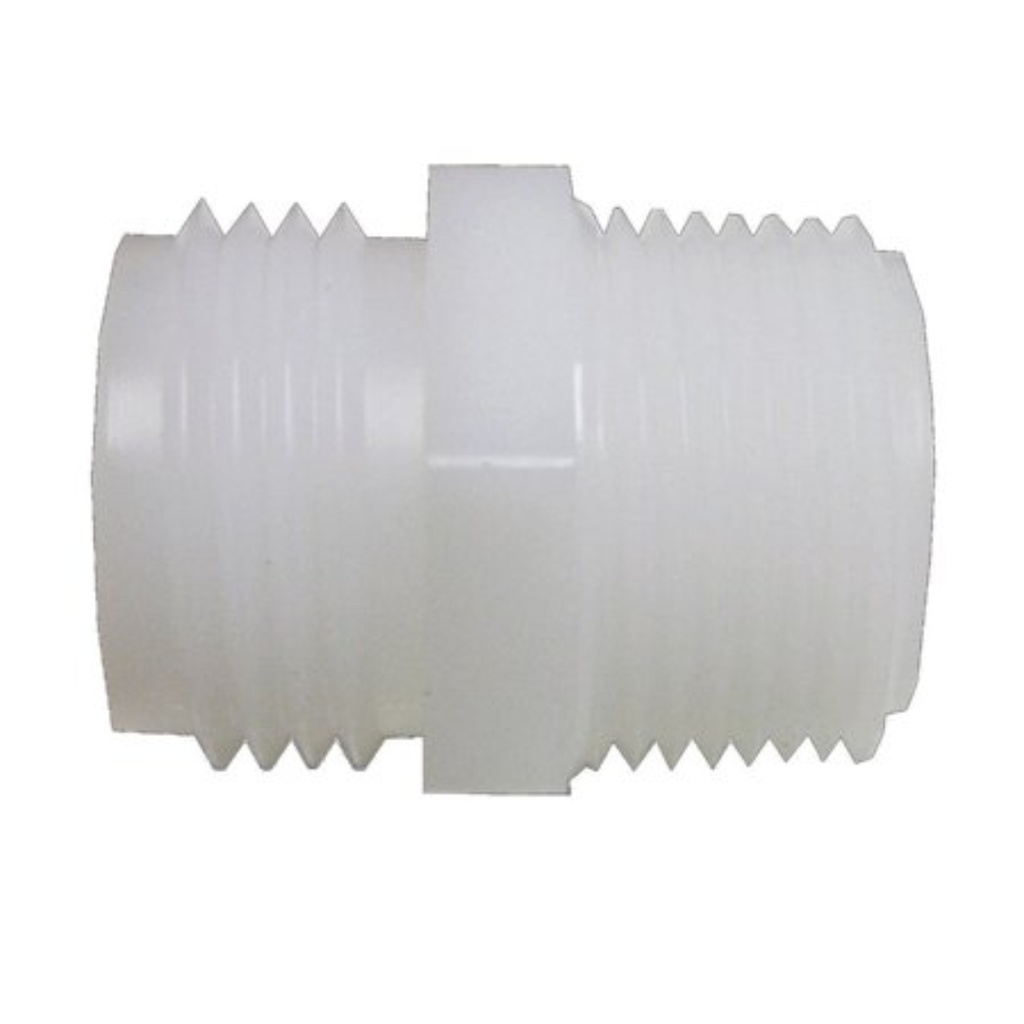 [48823] Green Leaf 3/4 in. MGHT X 3/4 in. Dia. MPT Nylon Hose Adapter