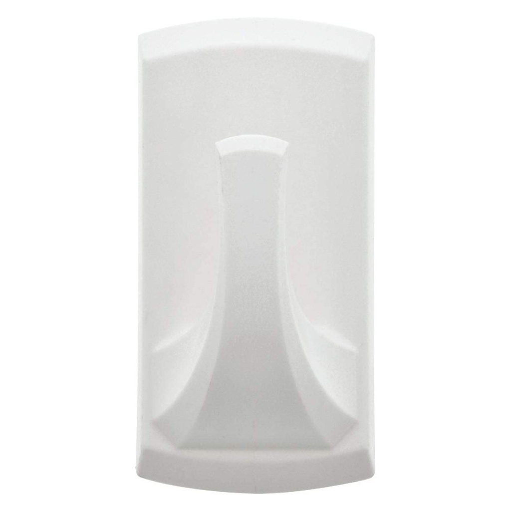 230030 20 Lbs High & Mighty Plastic Hook - White, 2 Piece