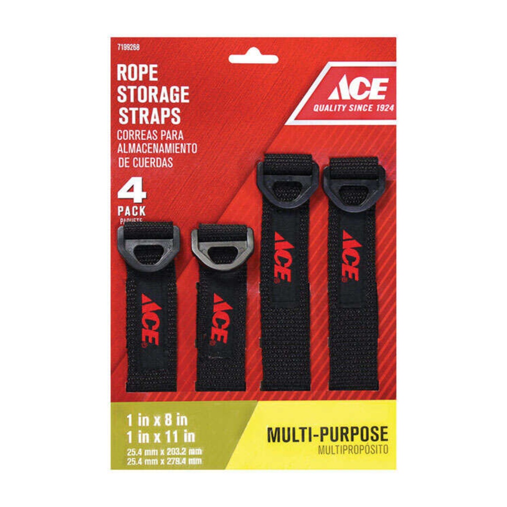 STRAPS ACE 4PK F/ROPE
