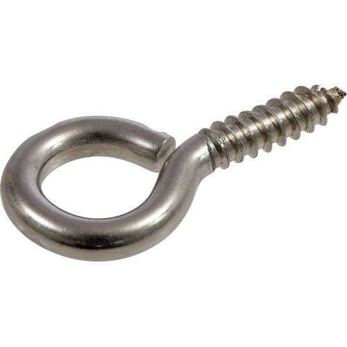 2-7/8 in. Stainless-Steel Screw Eyes Lag Thread (5-Pack)
