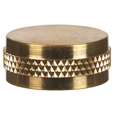 [47044] GARDEN HOSE CAP 3/4 BRS