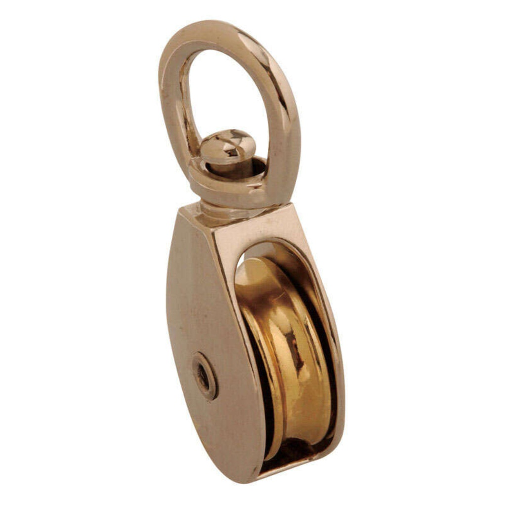 PULLEY SGL SWVL 1"