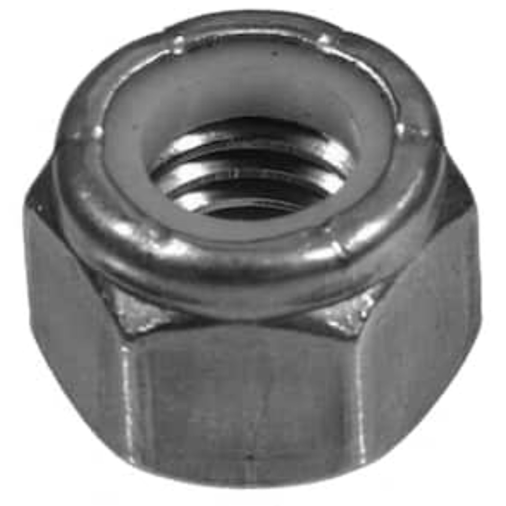 The Hillman Group 829732 5/8-11 Stainless Steel Nylon Insert Locknut, 25-Pack