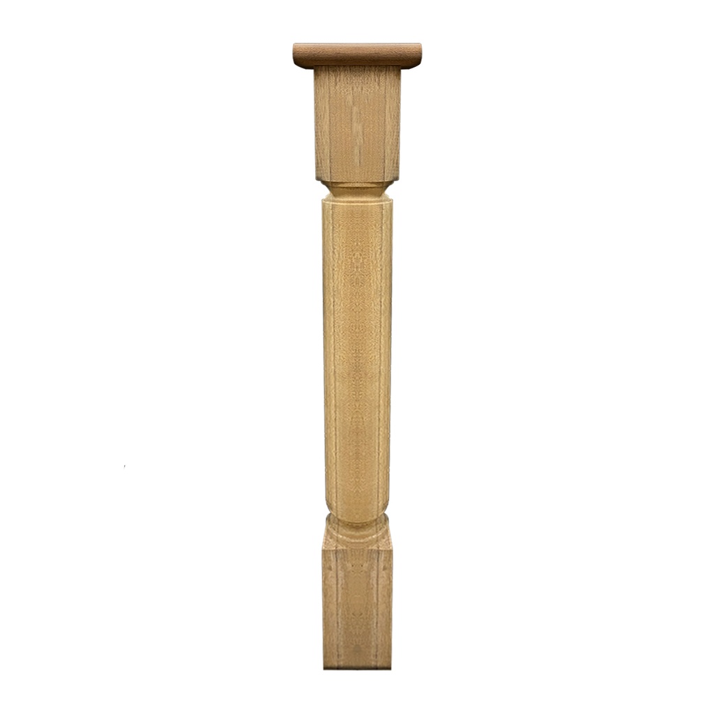 BALAUSTRE C/ROSA 4-1/2X4-1/2X48