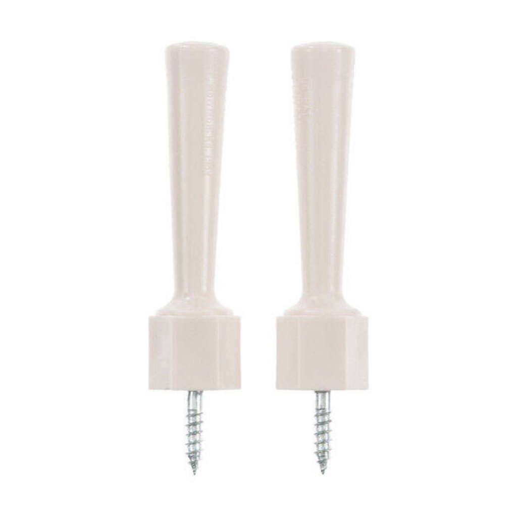 [5294921] 2Pk 3-1/4  Flexible Door Stop  Almond Ace Doorstops 01-3028-814 082901140528