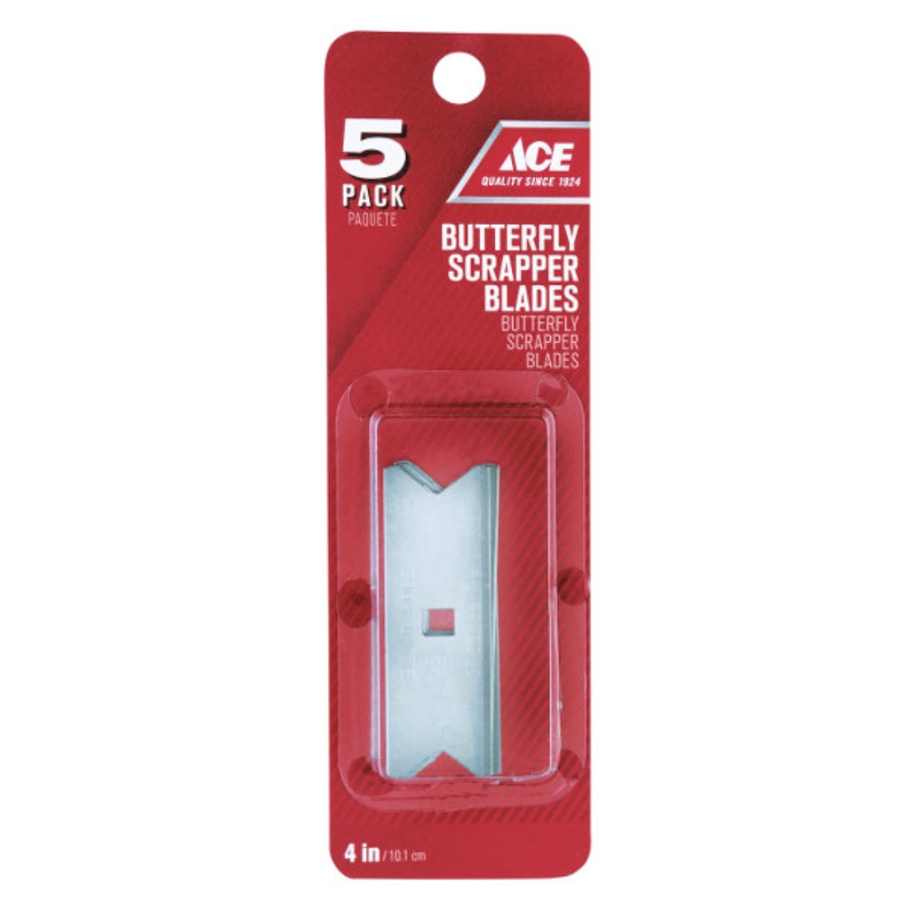 2-1/4  Scraper Blades  5Pc Ace Paint Sundries 1500297 Grey 082901266860