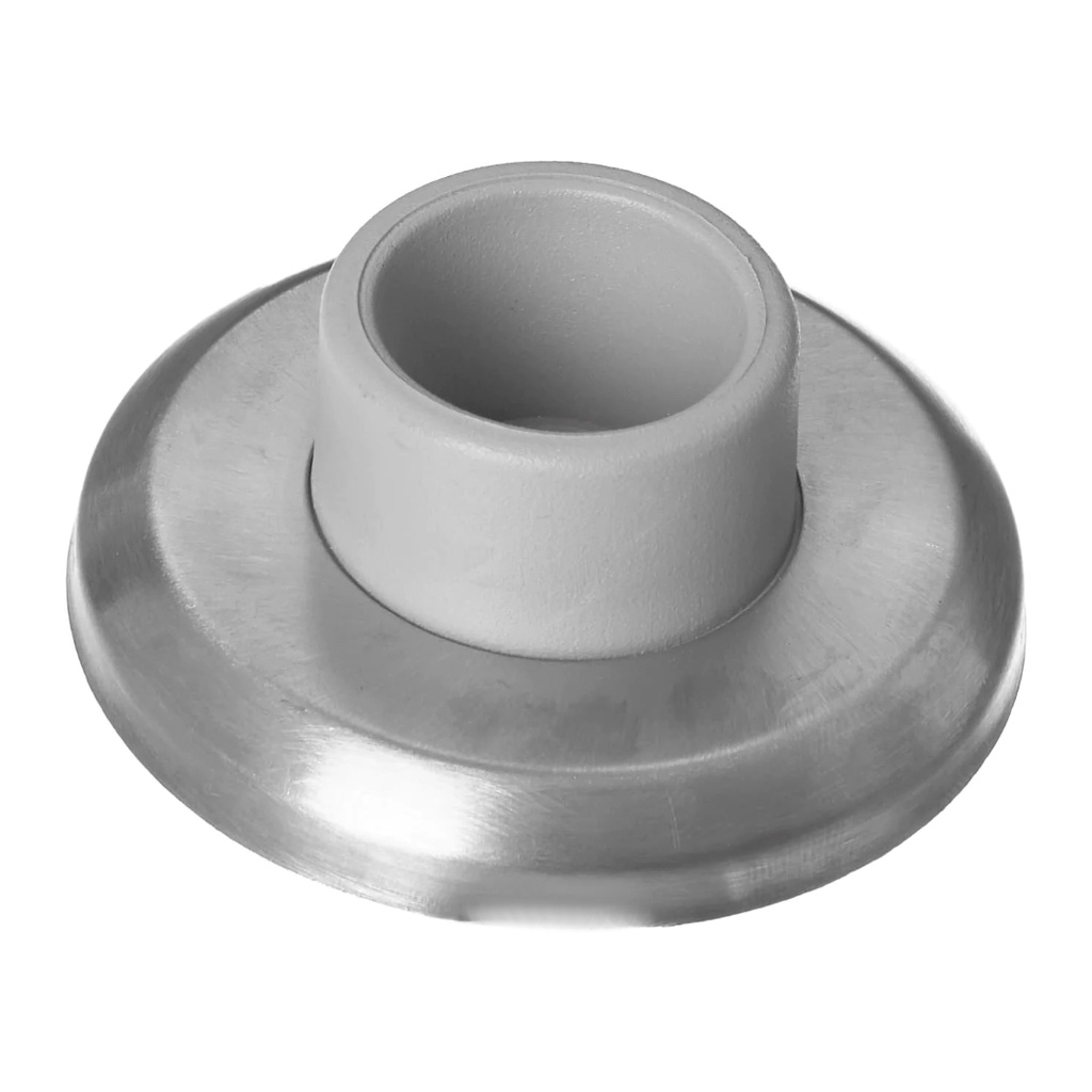 Cal-Royal WB26 US32D Wall Bumper  Concave Stainless Steel Finish