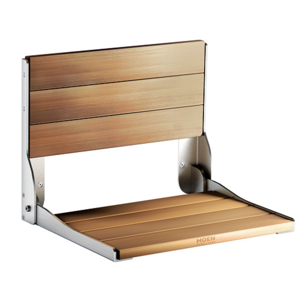 Moen Teak Folding Shower Seat