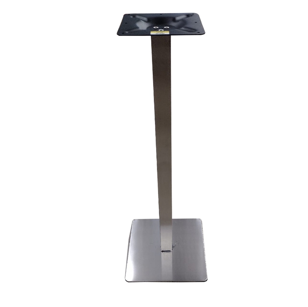 BASE CUADRADA P/MESA ALTA NEGRO