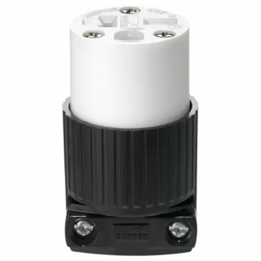 CONECTOR HEM. CON GROUND 20A