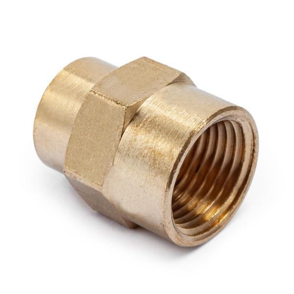 Company 1/8 in. FPT X 1/8 in. D FPT Brass Coupling
