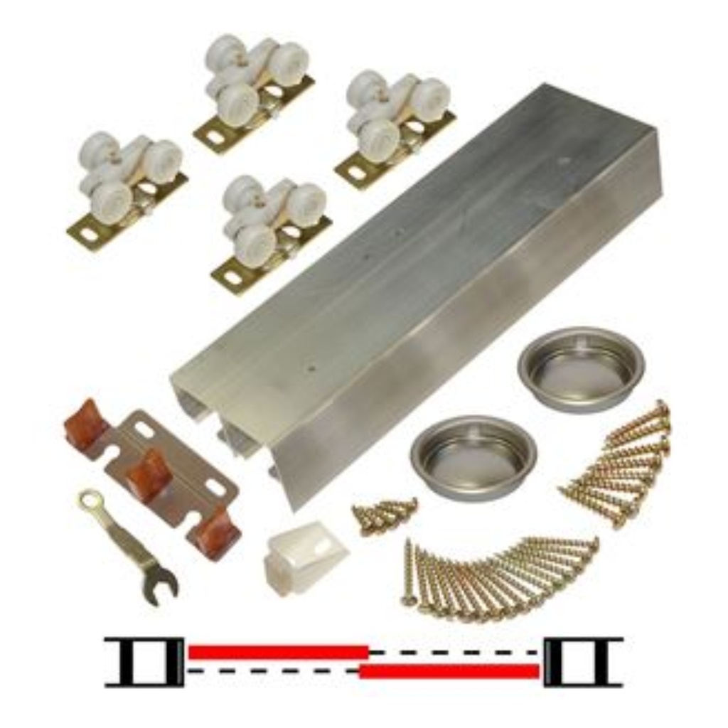 CORREDERA JOHNS.138F-60" 2 DOORS