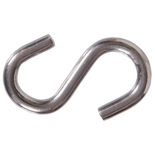 Hillman 4294 S Hook Stainless Steel 2-1/4 Inch  8-Pack