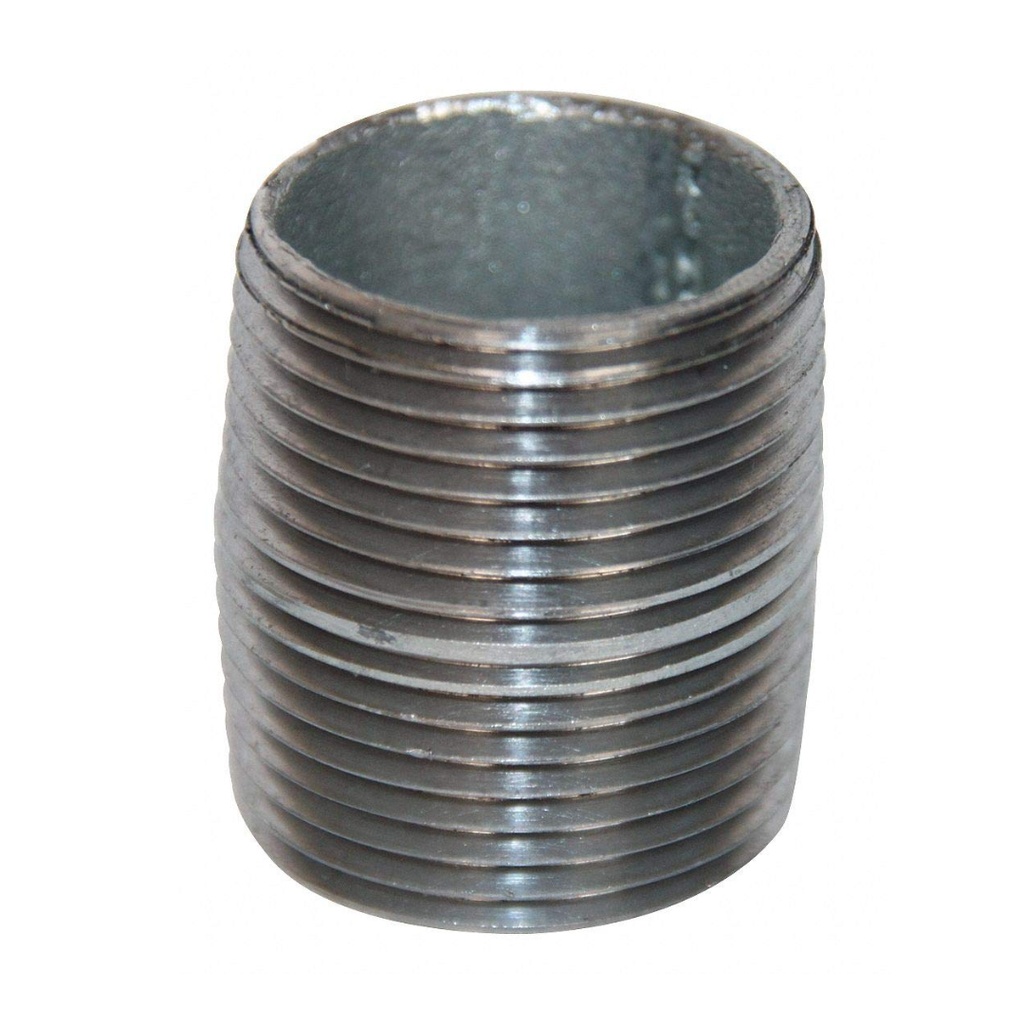 NIPLE 3/8X2 GALV.