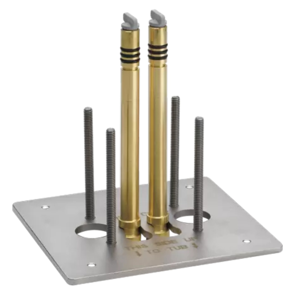 Delta R4700-FL Floor Mounted Tub Filled Rough in Valve Valves Rough in Valves Tub Faucet Valves