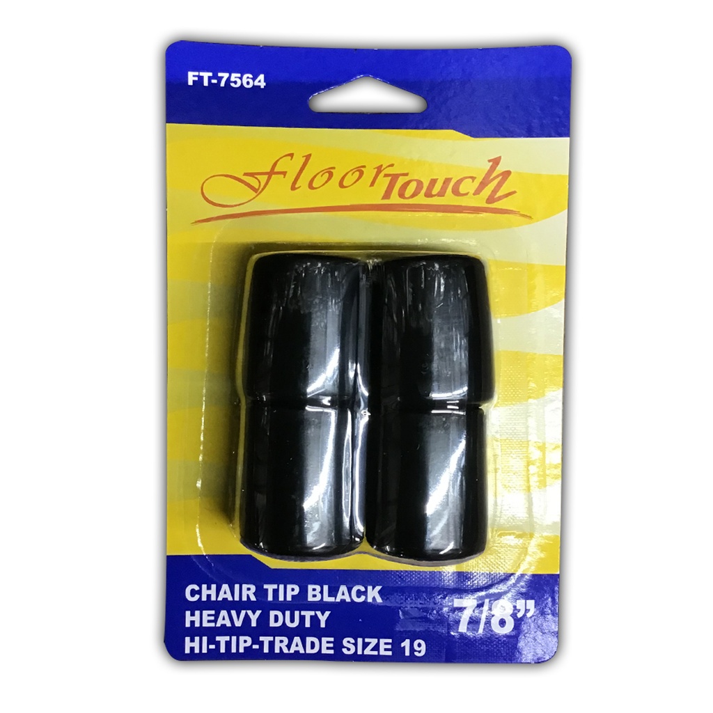 FURNITURE TIPS 7/8 BLK  SIZE 19