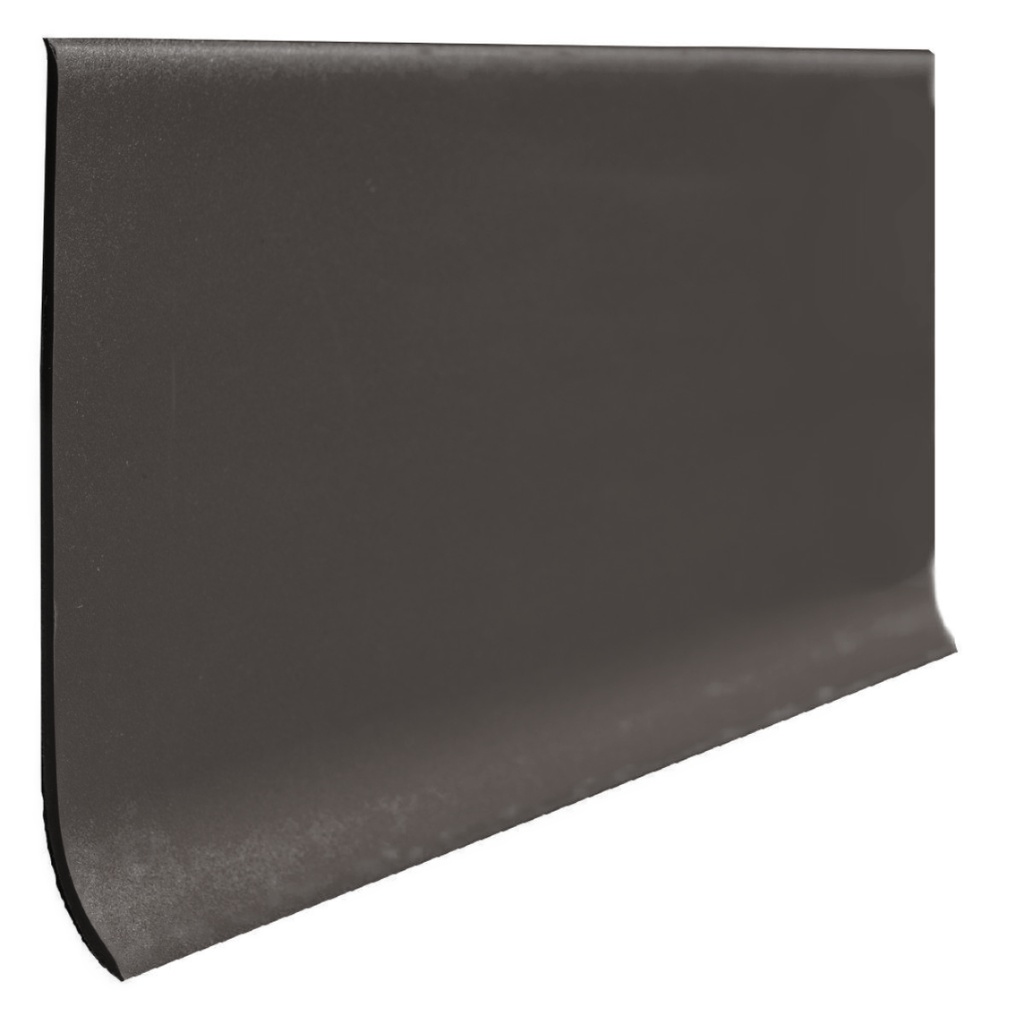 ZOCALO GOMA 4" GRIS OSCURO