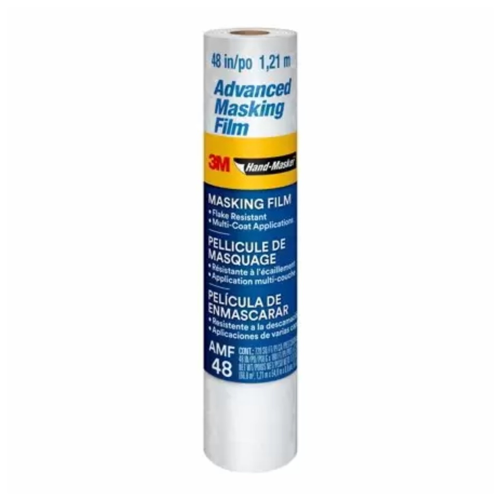 3M Hand-Masker 48 in. W X 180 Ft. L X 0.35 Mil Plastic Masking Film 1 Pk