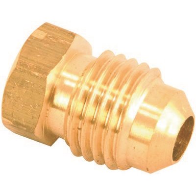 [4503082] 1/4 in. Flare Brass Hex Plug