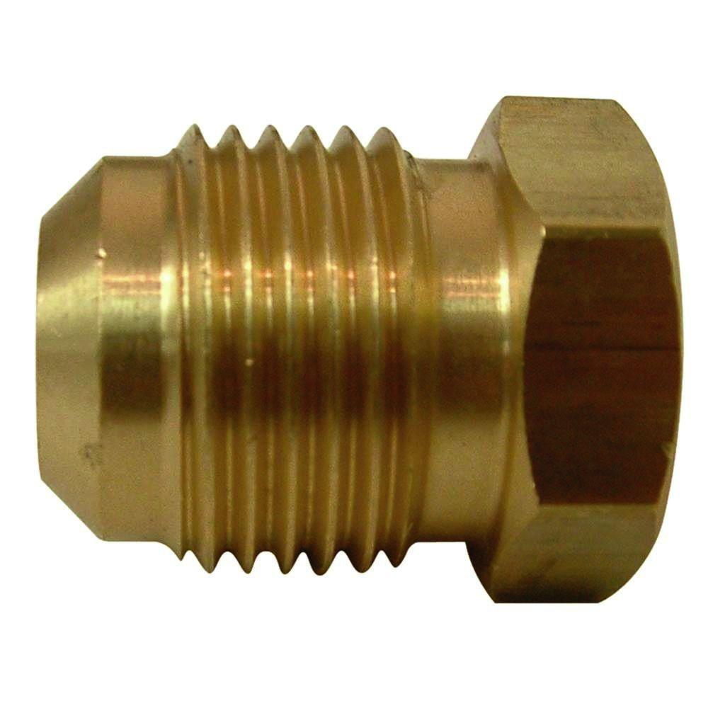 [4503090] 3/8 in. Flare Brass Hex Plug