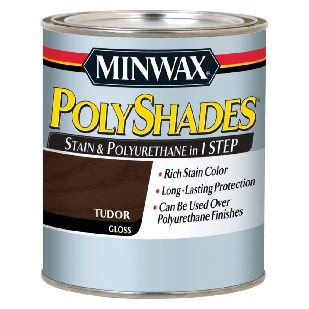 [420013595] Minwax PolyShades  Gloss  Tudor  1 Quart
