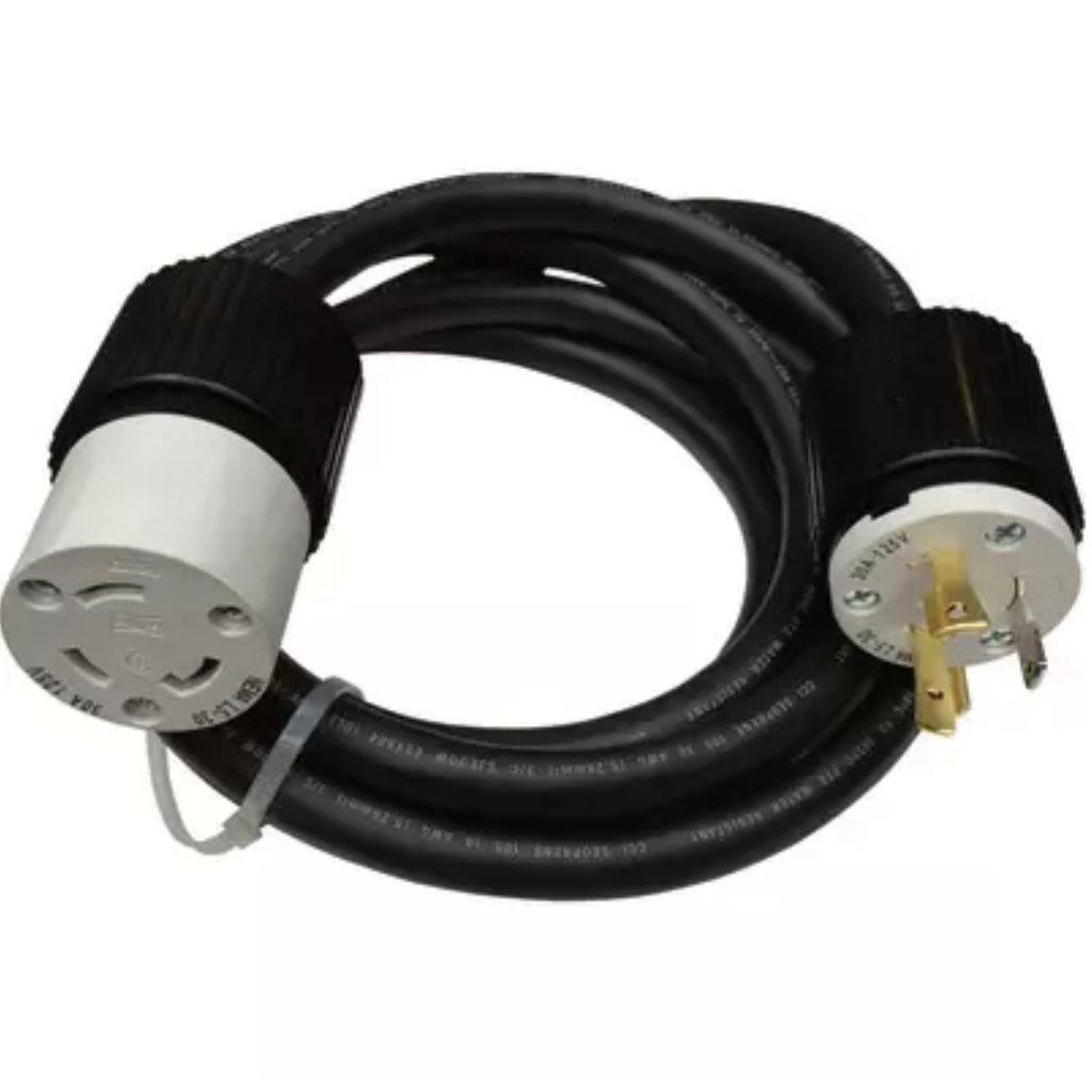 GENER PWR CORD RUB 20'L