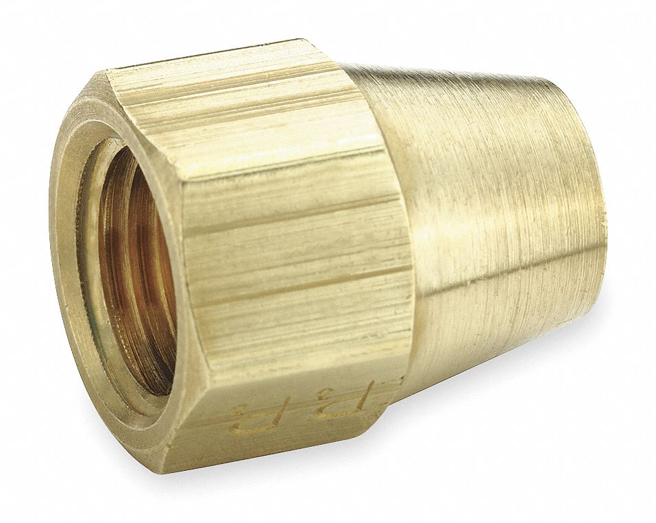 JMF Company 1/4 in. Brass Flare Nut