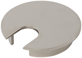 COVER HOLE NI/MATT 63MM