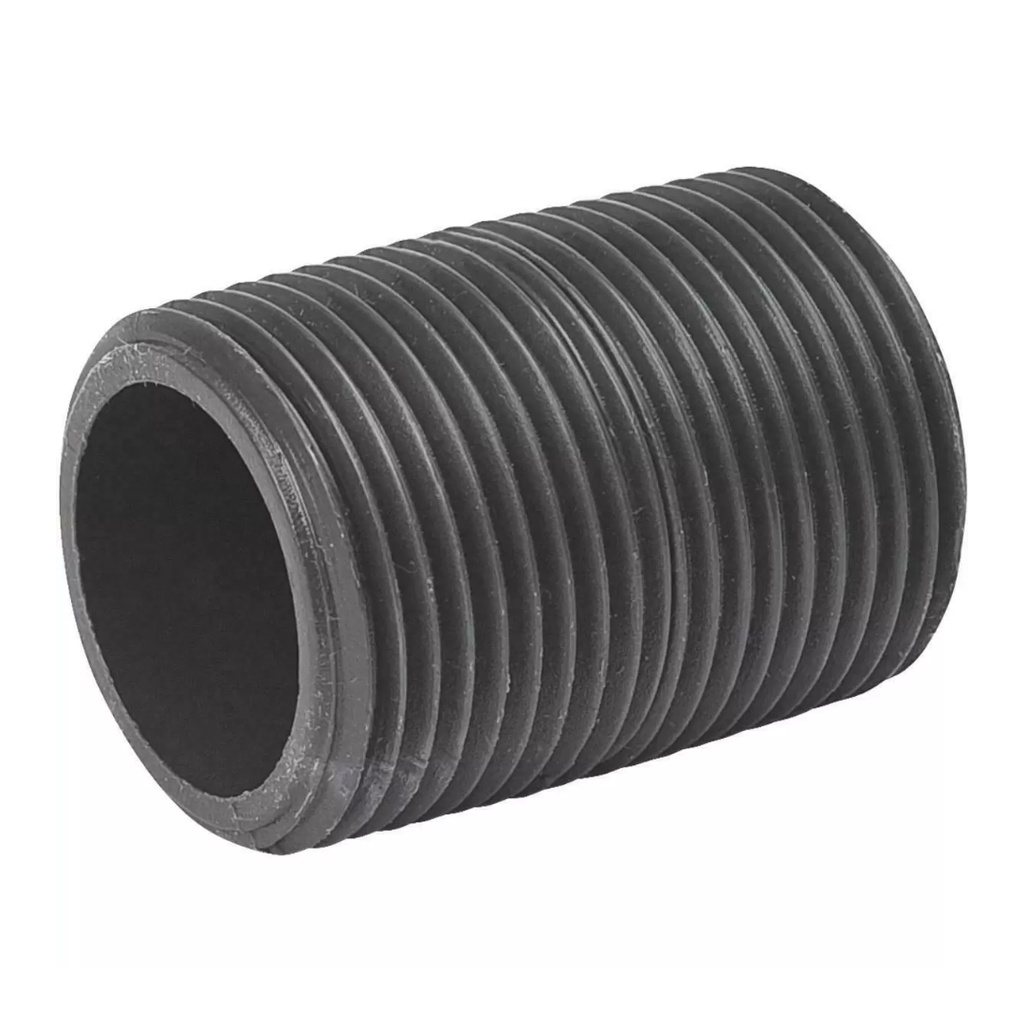 BK Products Schedule 80 1/2 in. MPT PVC Close Nipple