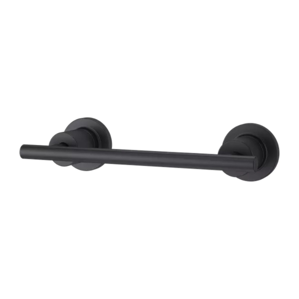 Pfister BPH-NC1 Contempra Double Post Tissue Holder Matte Black Bathroom Hardware and Accessories Bathroom Hardware Toilet Paper Holders