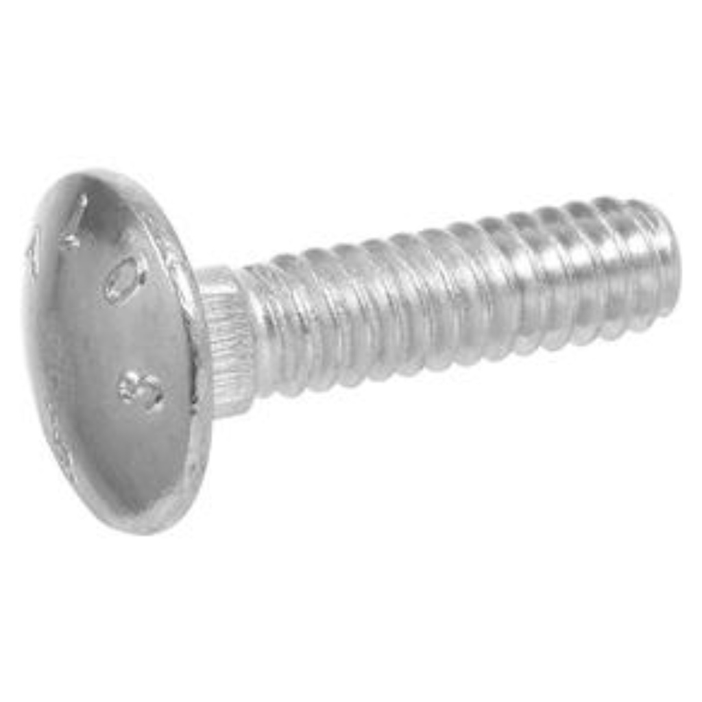[400000775] HILLMAN 1/2 in. X 3 in. L Zinc-Plated Steel Carriage Bolt 50 Pk