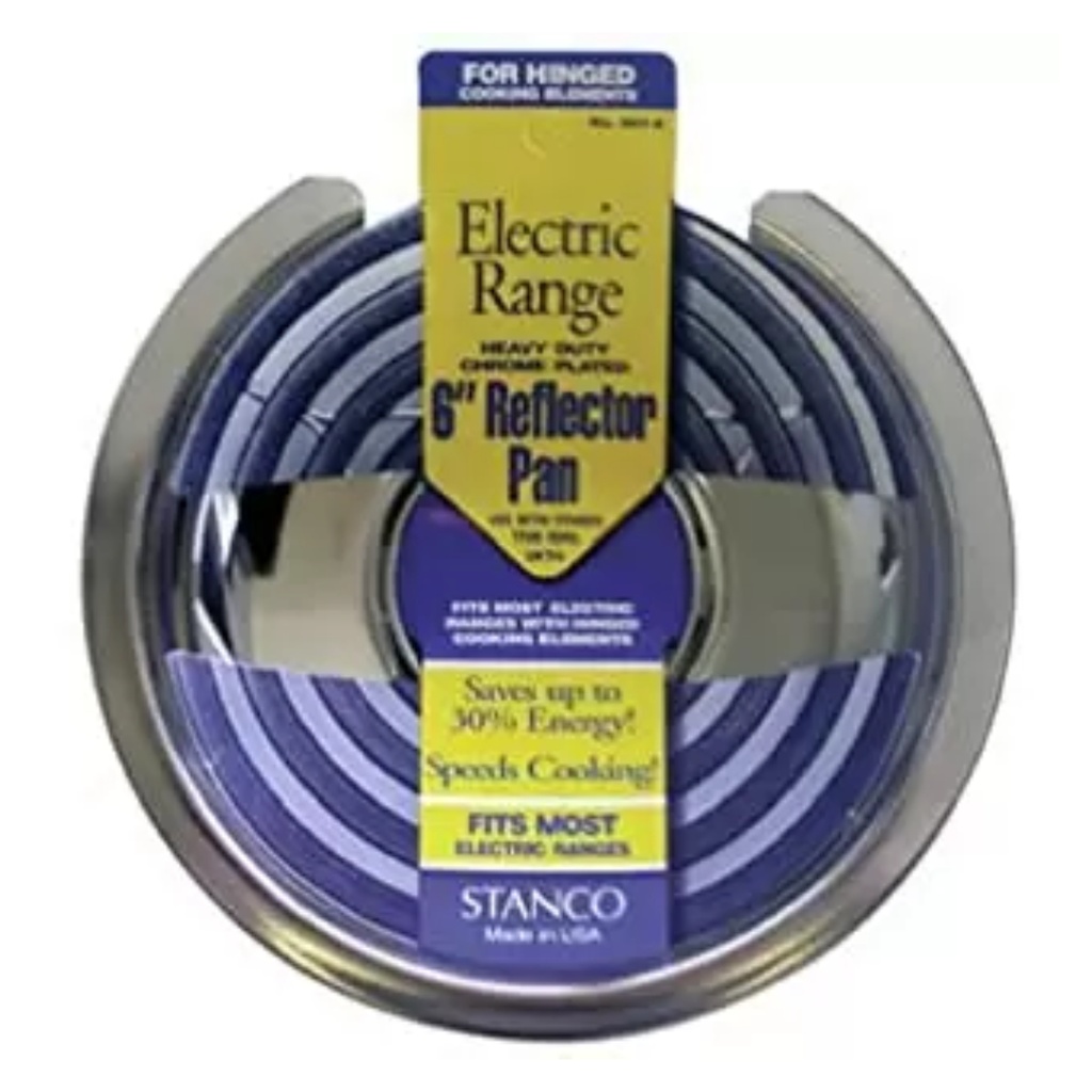Stanco Steel Reflector Pan 6 in. W