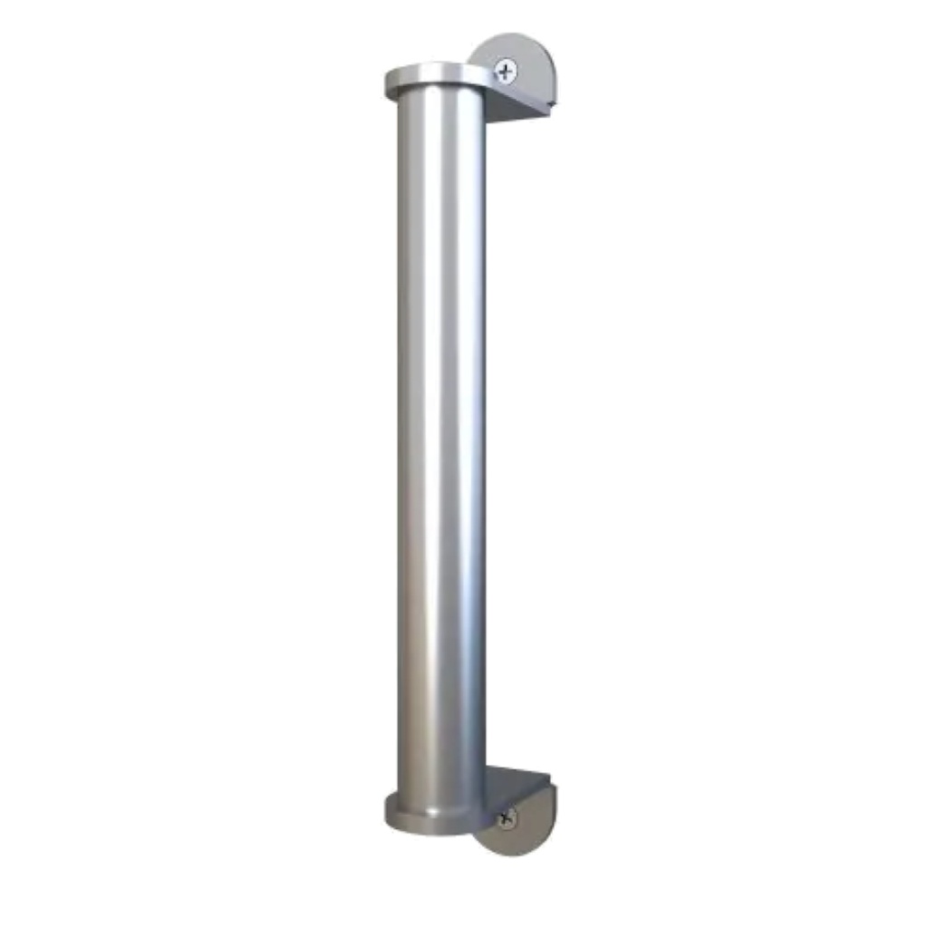 [BD413SN] 10 in. Deben Satin Nickel Barn Door Handle Tubular Design Includes Mounting Hardware