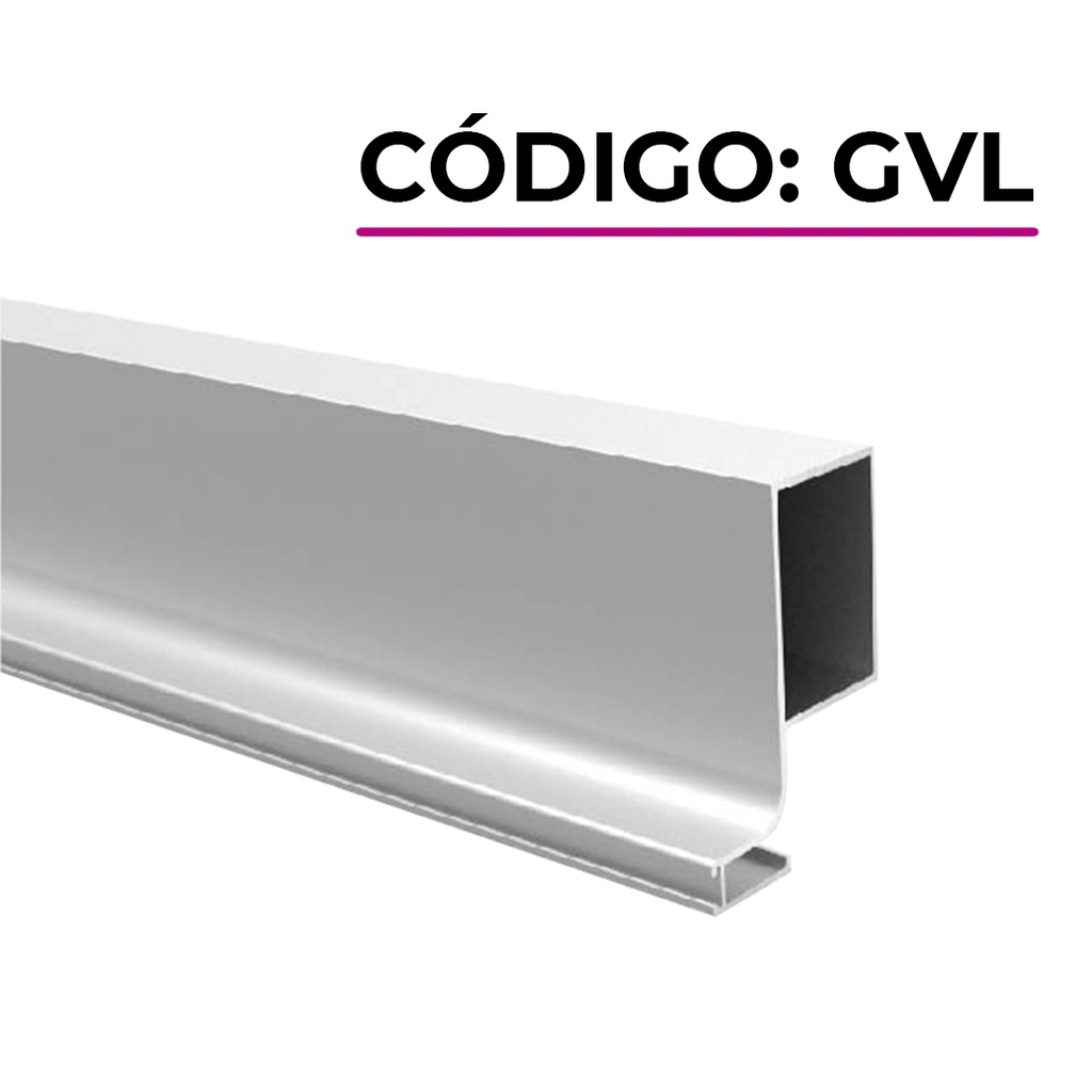PERFIL GOLA VERT.LATER 9.84'ALUM
