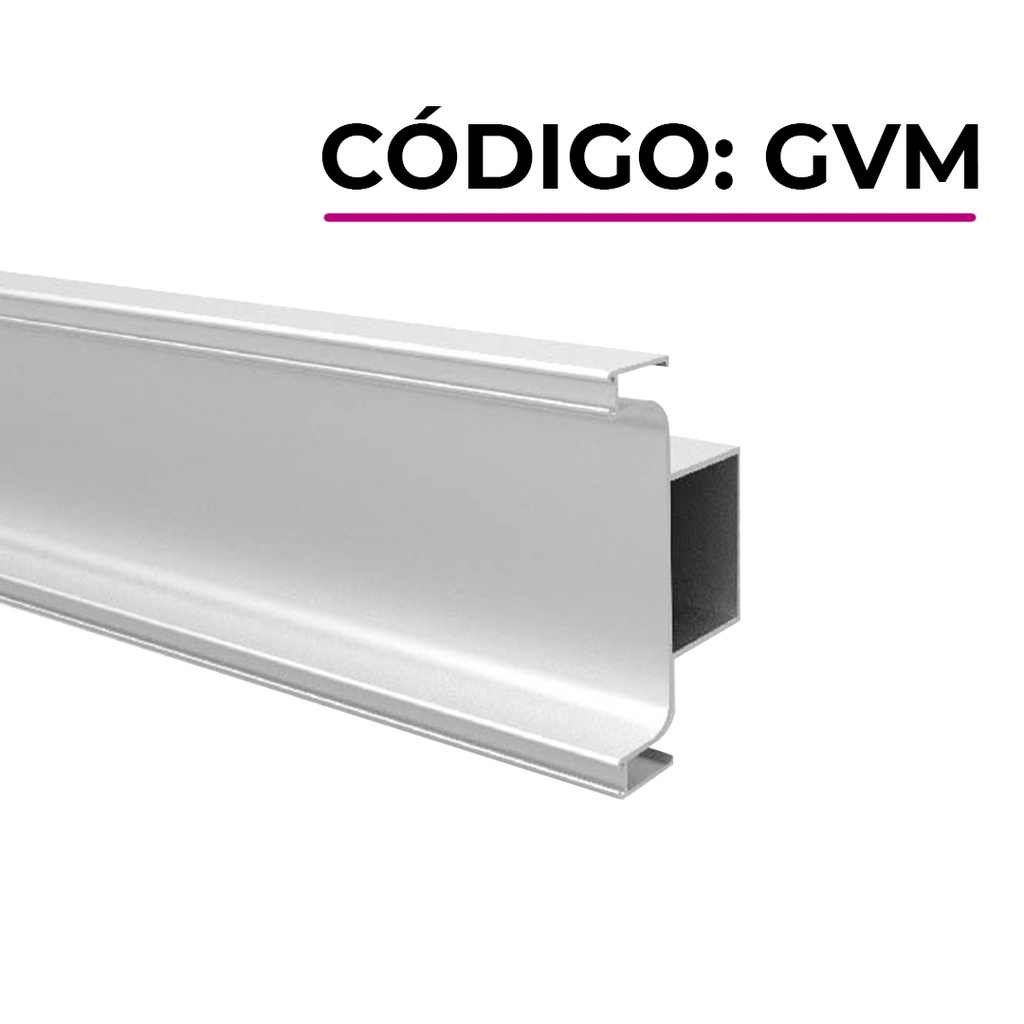 PERFIL GOLA VERT.MEDIO 9.84'ALUM