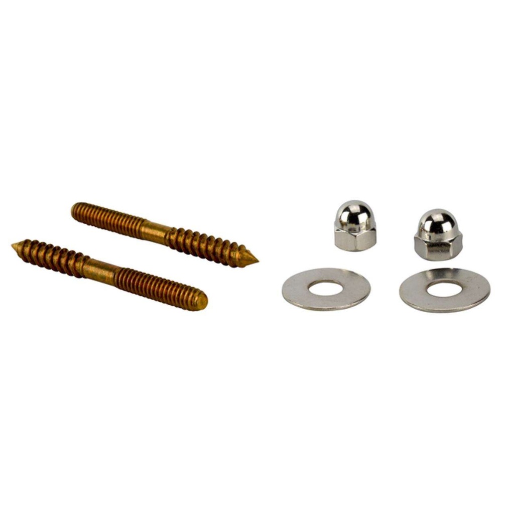 [4208815] Ace Toilet Screw Set Brass