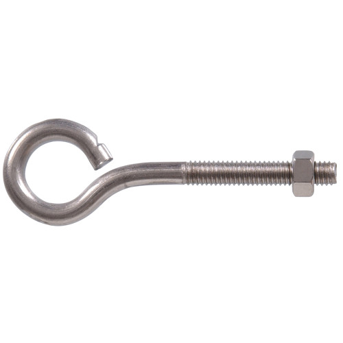 5/16 in.-18 Tpi X 4 in. Stainless Steel Eye Bolt with Nut (5-Pack)