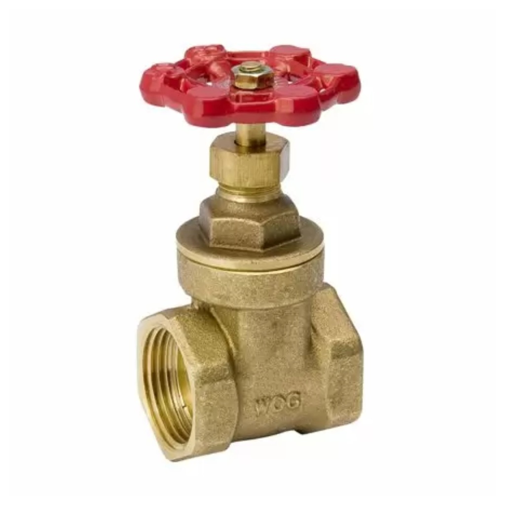 GATE VALVE BRASS 1-1/2"